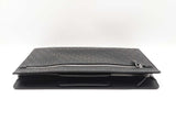 Salvatore Ferragamo Gancini Embossed Black Leather Laptop Briefcase Fw0825rxzdu