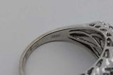 2.3cttw Diamond Ring In 10k White Gold 6.1 Grams Size 7 Eb0926ixzsa