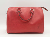 Louis Vuitton Speedy Red Epi Leather Handbag Sd1025wzxsa