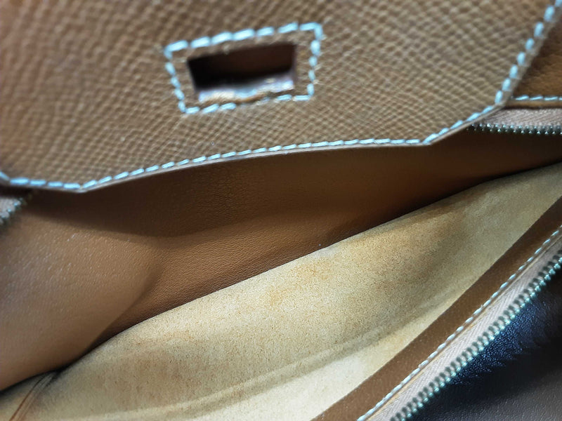 Hermes Birkin 30 Gold Brown Epsom Gold Hardware Handbag Do0725lwrxzde