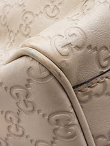 Gucci Sukey Medium Tote Bag In Mystic White Guccissima Leather Fw1125lrxdu