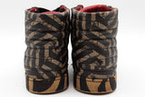 Gucci Gg Caleido Canvas Hi Top Sneakers Size 8 Eb0626rxde