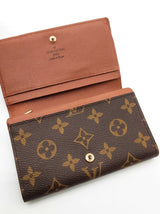 Louis Vuitton Porte-monnaie Tresor Brown Monogram Wallet Do0826wcrde