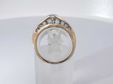 2.05 Cttw Diamond 14k Yellow Gold Ring 5.6 Grams Size 6.5 Aa0525irzsa
