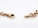 14k Two-tone Yellow & White Gold Fancy Link Bracelet 11.3g 9 Inch Fw01125irxdu
