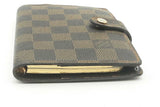 Louis Vuitton Damier Ebene Agenda Planner Eb0425orxsa