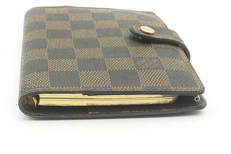 Louis Vuitton Damier Ebene Agenda Planner Eb0425orxsa