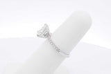 1.18cttw Diamond Ring In Platinum 4.5 Grams Size 5.25 Eb0126oxxzsa