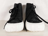 Fendi Force Ff Jacquard High Top Sneakers Size 11 Sd1225lrzde