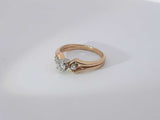 .38ctw Diamonds 10k Yellow Gold 3.8 Grams Ring Size 6 Sd0625lczsa