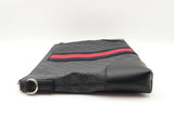 Gucci Web Stripe Messenger Bag In Gg Supreme Coated Canvas Fw0926pzxdu