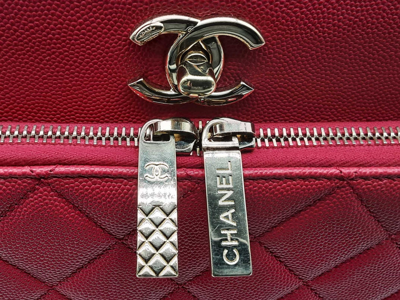 Chanel Affinity Pink Cavier Quilted Leather Tote Bag Do1024ooxzde