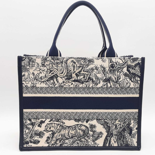 Christian Dior Canvas Embroidered Book Tote Bag Sd0925ozxzsa