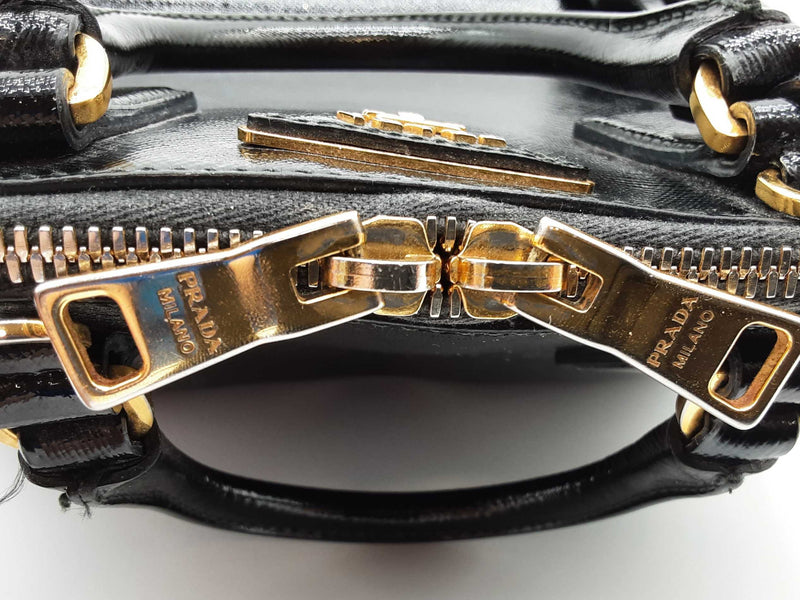 Prada Saffiano Vernice Promenade Hand Bag Sd1225pzxde – Max Pawn