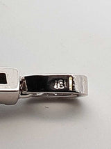 1.25 Cttw Princess-cut Diamond Cross Pendant In 18k White Gold 3.5 Grams Fw0626czxdu