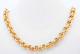 24k Yellow Gold Rolo Chain Necklace 45.6 Grams 29 Inch Eb0526roxzde