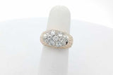 0.82cttw Diamond Ring In 18k Yellow Gold 6.8 Grams Size 4.75 Eb0826irxsa