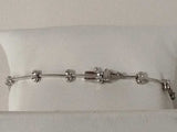 Platinum Diamond Tennis Bracelet 9.3 Grams 8 Inch Vc1125wwzmia