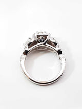 Vera Wang Wish Diamond & 14k Gold Engagement Ring 6.1 Gram Size 6.75 Fw0826rxzdu