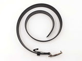 Gucci Interlocking G Buckle & Black Gg Supreme Coated Canvas Belt Fw0725ozxdu
