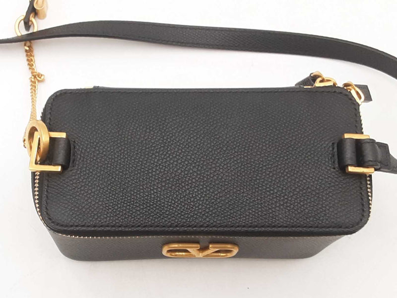 Valentino V Logo Vanity Case Black Aa0725orzsa