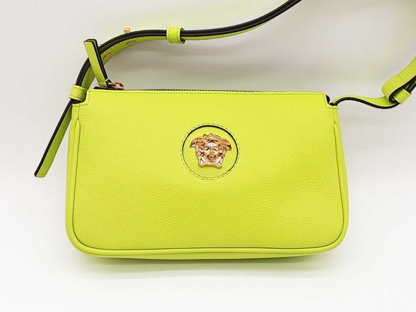 Versace La Medusa Lime Green Shoulder Bag Sd1025wzxde