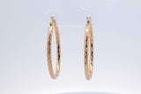 10k Yellow Gold Hoop Earrings 1 Gram Eb1024oxdu