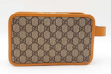 Gucci Gg Supreme Monogram Canvas Travel Pouch Eb0826oxzdu