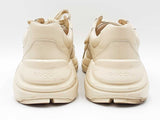 Gucci Rhyton Beige Sneakers Size 7.5 Sd0926lozdu