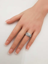 3.75 Cttw Diamond & 14k Gold Engagement Ring 10.8 Grams Size 5.75 Fw0826orzxdu