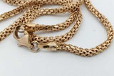 18k Yellow Gold Chain Necklace 12.4 Grams 18 Inch Eb0926cxzsa