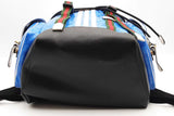Gucci X Adidas Blue Crystal Canvas & White Leather Michael Backpack Eb1225lrxzsa