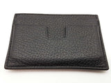 Tom Ford Black Leather Card Holder Do0326loxde