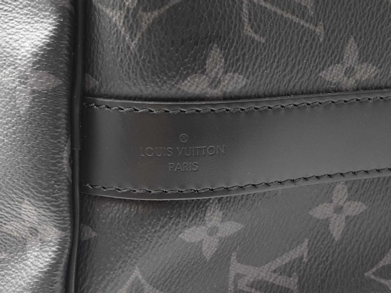 Louis Vuitton Keepall Bandoulière 45 Monogram Eclipse Coated Canvas Fw0725lzxzdu