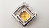 4.5ctw Citrine .27cttw Diamonds 14k Wg 6.5 Grams Pendant Sd0925orzdu