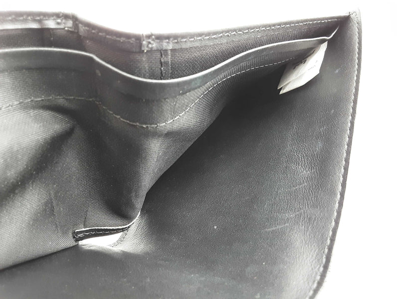 Mcm Black Visetos Coated Canvas Bifold Wallet Do0925ixde