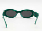 Miu Miu Smu11w Green Sunglasses With Case Aa0926lorsa