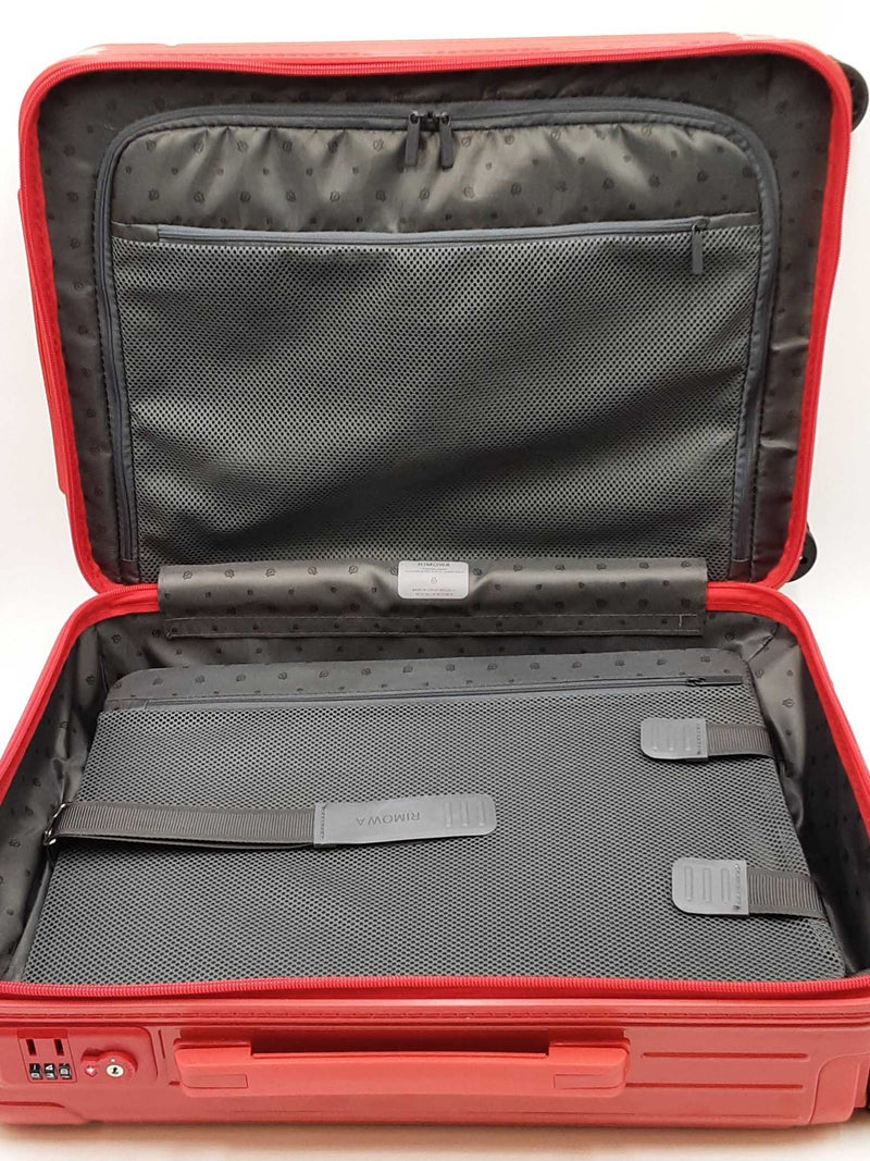 Rimowa Essential Lightweight Wheeled Cabin Suitcase In Gloss Red