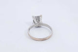 Approx. 1ctw Princess Cut Diamond Ring 14k White Gold 3.5g Size 5.5 Eb1124pxzsa