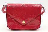 Louis Vuitton Mini Monogram Fushia Patent Vernis Sac Lucie Crossbody Eb0726wrxsa