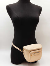 Louis Vuitton Mini Bum Bag In Crème Monogram Empreinte Leather Fw0926loxzdu