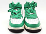 Nike Air Force 1 07 Mid Dz2554 100 Green Shoes Size 11.5 Aa0926crsa