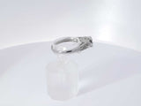 0.59 Cttw Diamond 10k White Gold Ring 3 Grams Size 8 Aa0525lrzsa