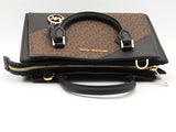 Michael Kors Brown Handbag With Wallet Aa0926crsa