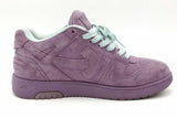 Off-white Out Of Office Purple Suede Sneakers Size 43 Eb1026lorsa