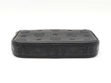 Mcm Aren Mini Crossbody Pouch In Black Monogram Embossed Leather Fw1125crdu