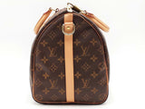 Louis Vuitton Monogram Speedy 35 Bandouliere Brown Aa0926szxsa