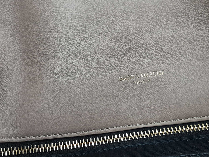 Yves Saint Laurent Ysl Loulou Beige Puffer Leather Shoulder Bag Do0925sxzde