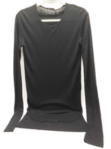 Balmain Black Thin Long Sleeve Shirt Size Italian L Do0226lorde