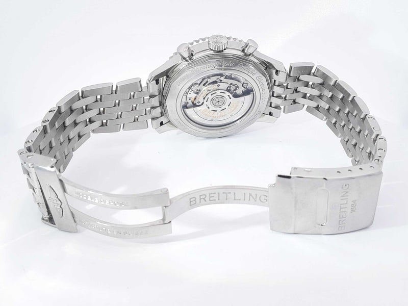 Breitling Navitimer B01 46mm Chronograph Stainless Steel Watch Aa0925ozxzsa